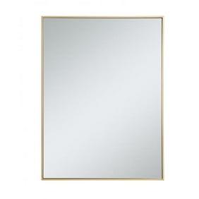 Elegant Lighting MR4077BK Eternity 42 X 28 inch Black Wall Mirror